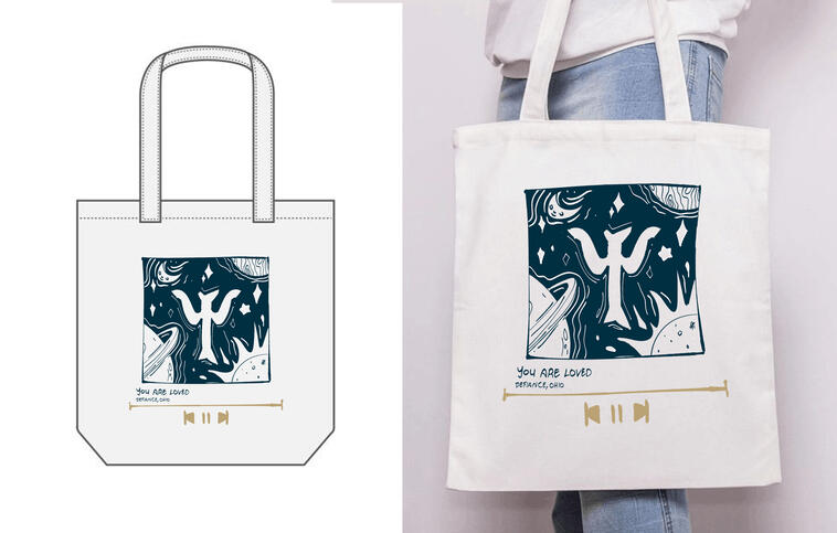 Psychology Totebag (Merchandise Design)