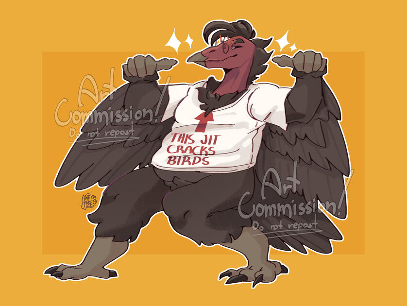 This Jit Cracks Birds (Commission Art) This Jit Cracks Birds (Commission Art)